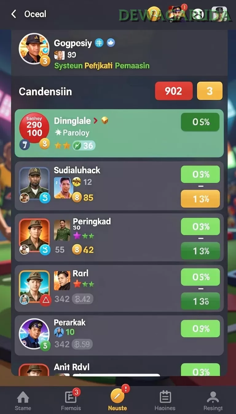 Cuplikan layar 8364 — aktivitas
